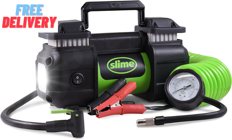 40026 Tire Inflator, Portable Car, SUV, 4X4 Air Compressor, 