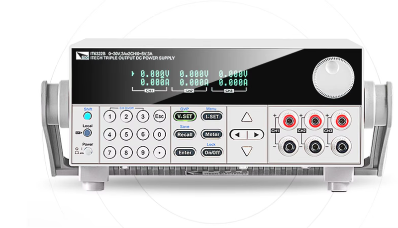 ITECH IT6333B DC power supply 5V 3A 15W 1CH 30V 6A 180W 2CH RS232 /USB/GPIB