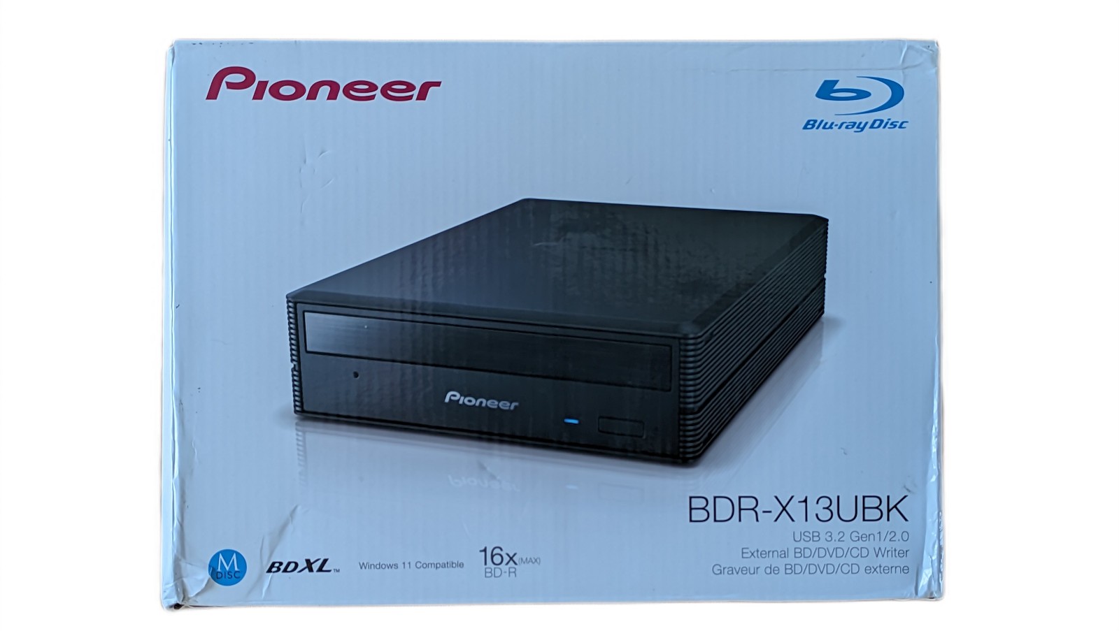 Pioneer Blu-ray Disc Witer BDR-211JBK 美品 Pioneer BDR-211JBK 美品