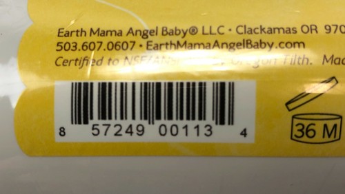 Earth Mama Baby Calming Lavender Body Wash & Shampoo Lavender Vanilla 34 oz