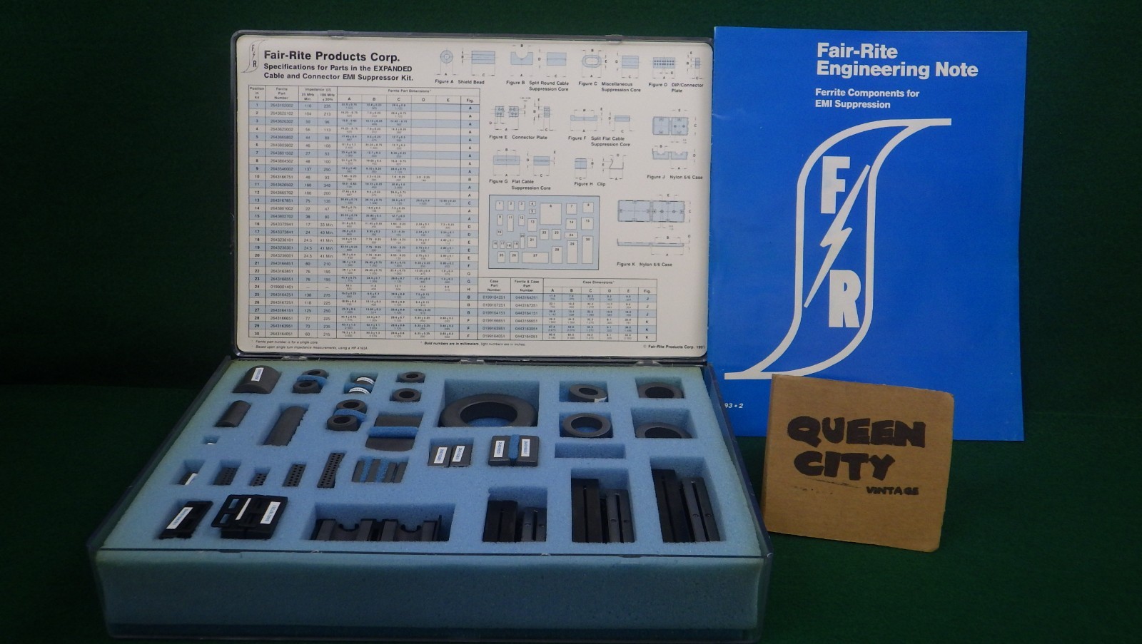 NOS Fair Rite Cable and Connector EMI Suppressor Kit 199000005