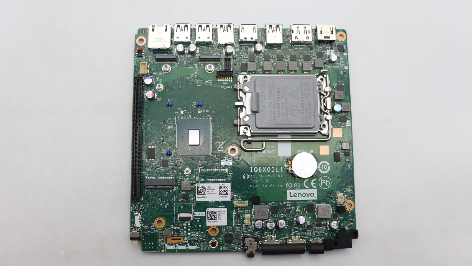 For Lenovo ThinkStation P3 Tiny Workstation Motherboard Q670