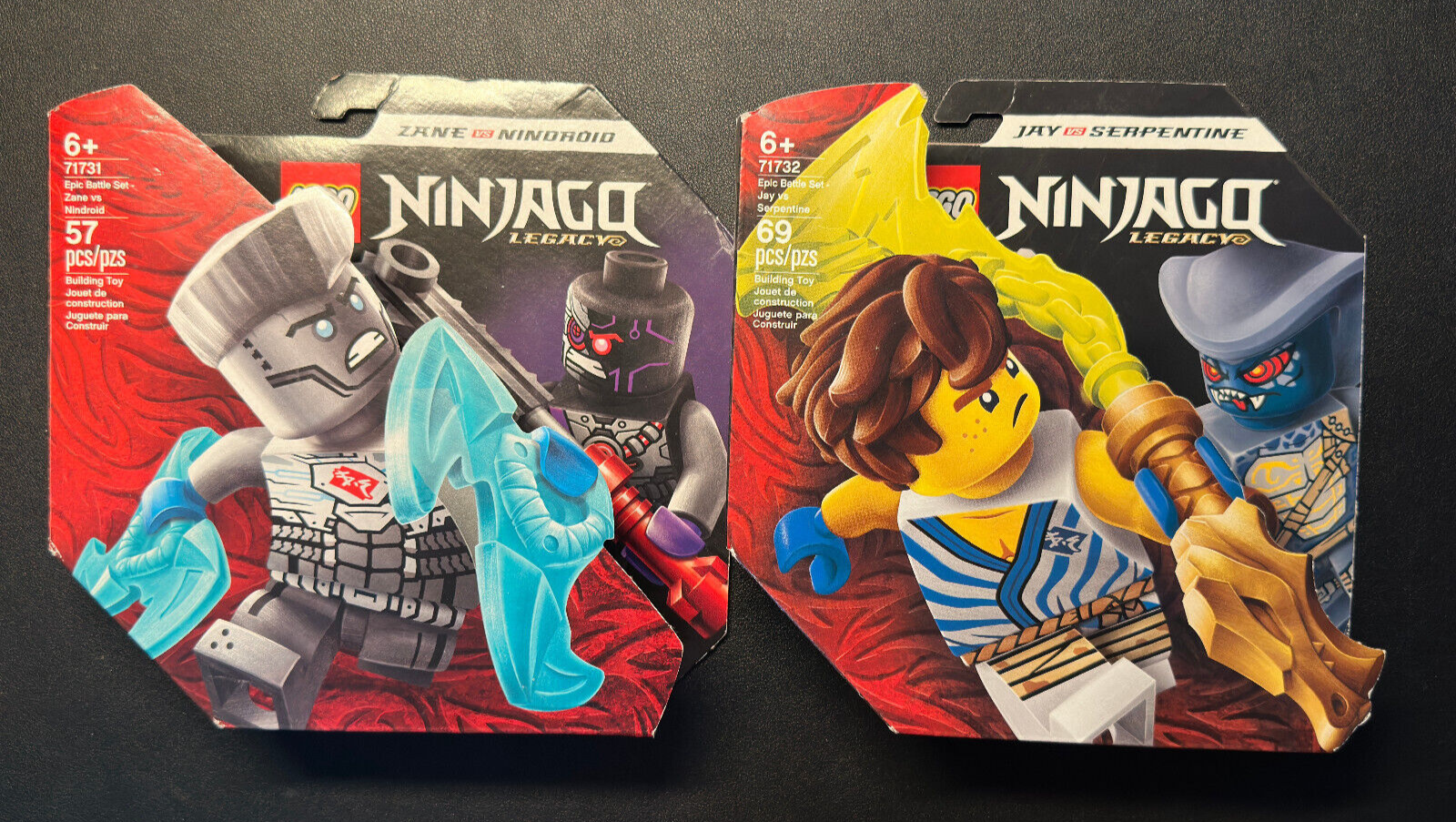 LEGO 71731 + 71732 - Ninjago Legacy Epic Battle Set Zane