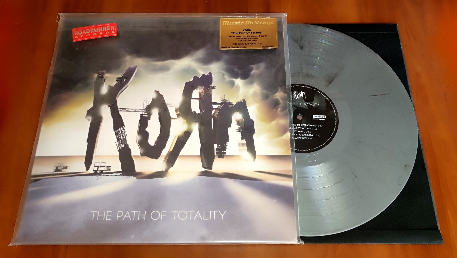 KORN THE PATH OF TOTALITY LP *EU AUDIOPHILE MOV PRESS GREY