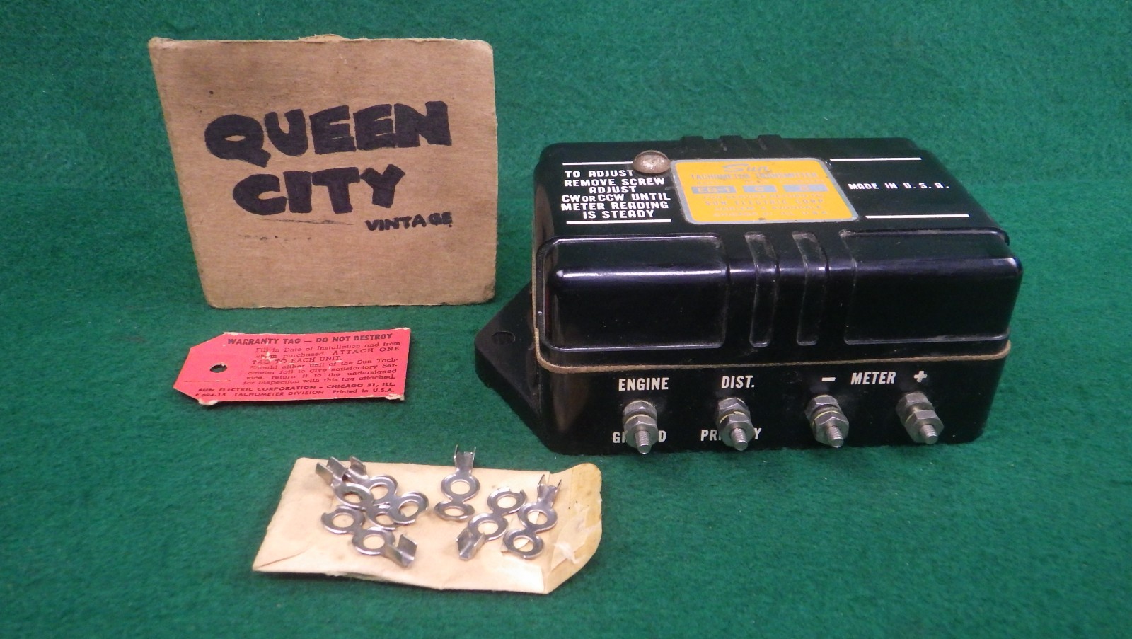 NOS? Sun EB-1 Tachometer Transmitter  6V 8 Cyl 1958