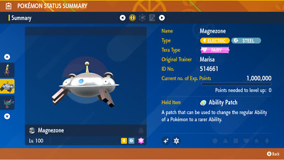 Shiny Magnezone 6IV Pokemon Scarlet & Violet | Fast Delivery