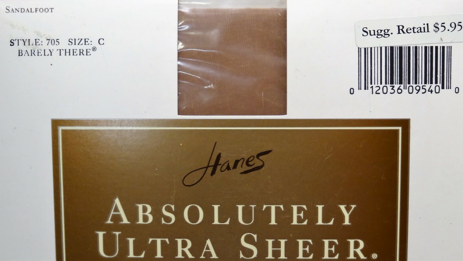Lot 2 New Hanes RESILIENCE & ULTRA SHEER Barely There Gentle Brown CD FREE S/H