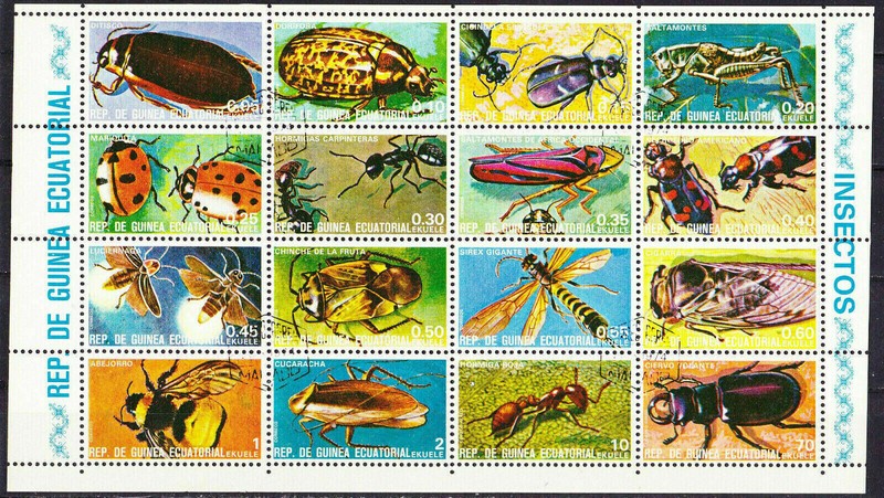 Insekten SchÃ¶Ner Kleinbogen Mit Insects Insectes Ð½Ð°ÑÐµÐºÐ¾Ð¼ÑÐµ Insectos Insetos