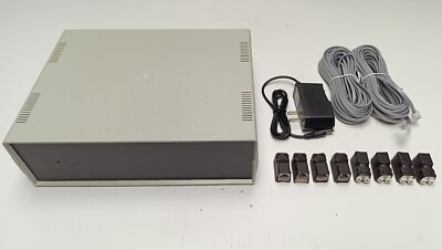 8 Line Telephone Exchange Intercom Rotary Phones (Room 2 Room Calling) Standard