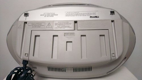 Sony CFD-S350 Cassette Recorder CD Player AM FM Stereo Radio Boombox MEGA BASS