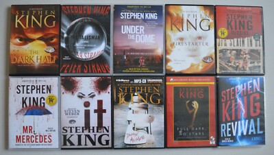 Job Lot, Bundle of 10 Stephen King  Audiobooks - MP3CD