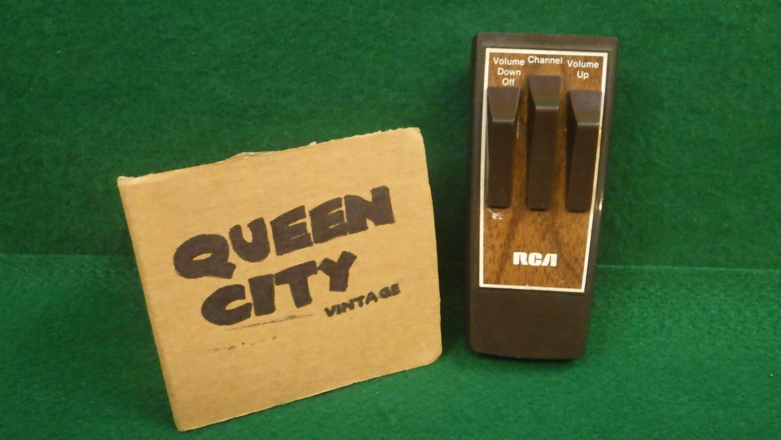 Vintage RCA 3 Button Clicker Television Remote Control TV Impac
