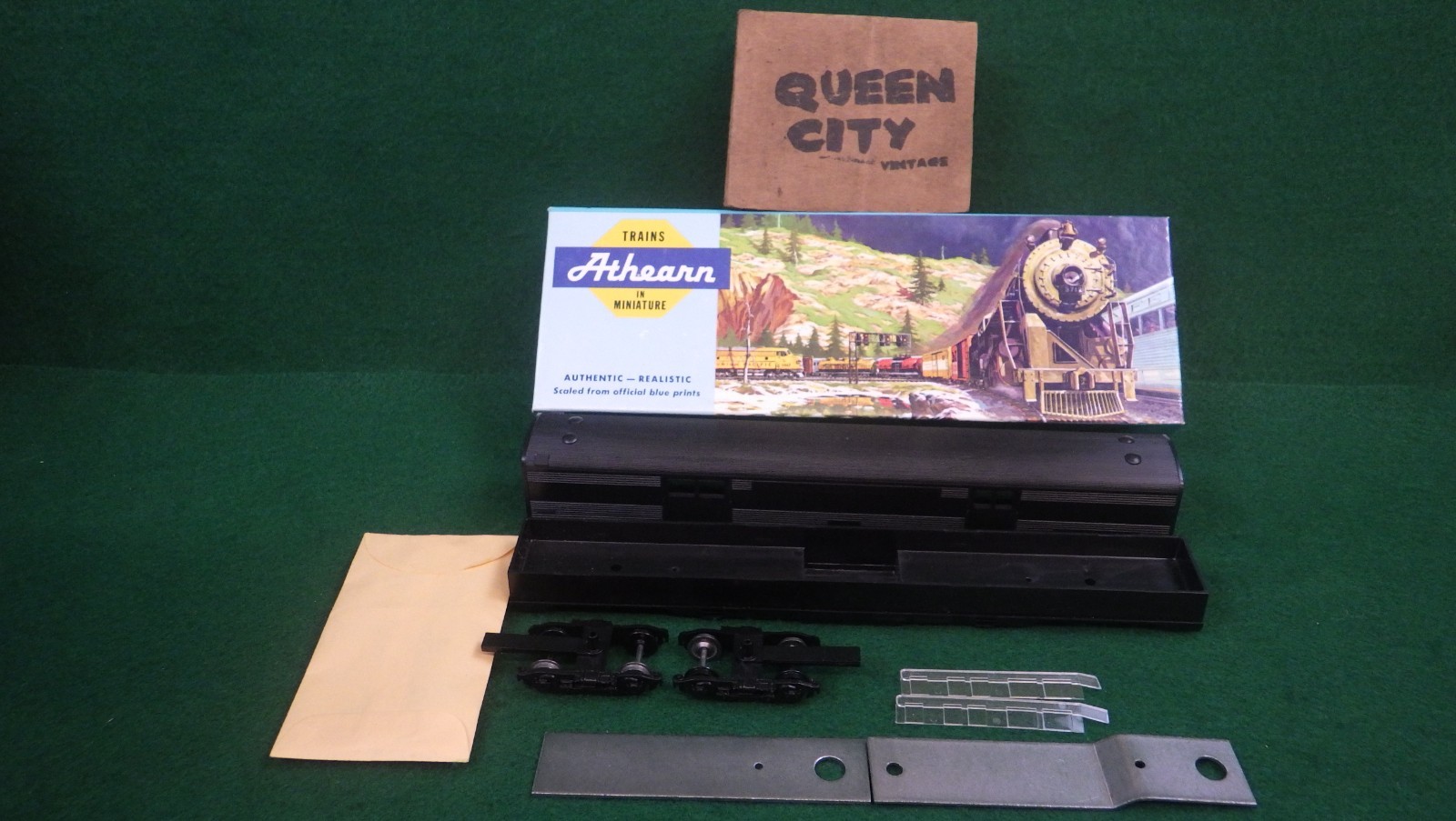 NIB Athearn HO Scale undecorated baggage car 1780 unbuilt