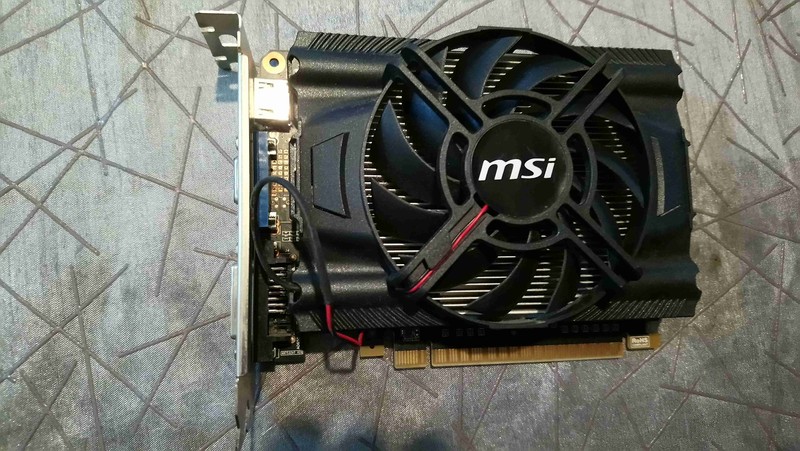 Carte Graphique Msi N650-1gd5/Ocv1 1gb Vga Dvi Hdmi
