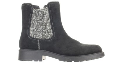 Clarks Womens Opal Sky Bootie Black Chelsea Boots Size 9.5 (7672666)