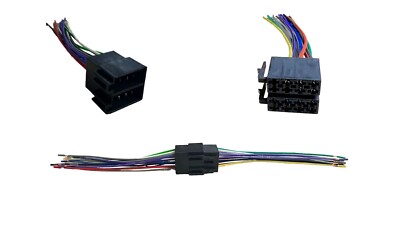 Wiring Harness for Peterbuilt Stereo Big Rig Truck Radio Male & Female