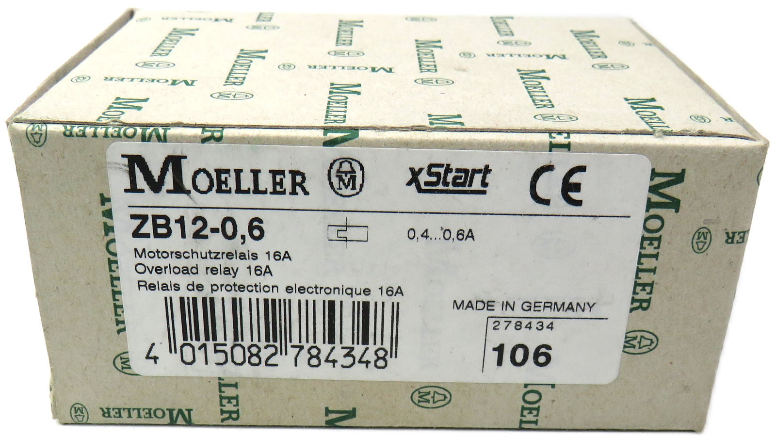 MOELLER ZB12-0.6 EATON New