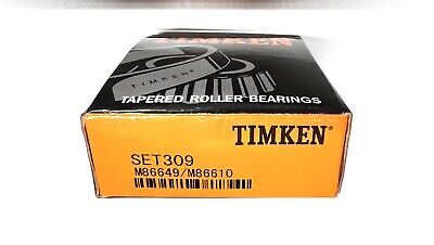 Timken M86649/M86610 SET309 Tapered Roller Bearing NEW