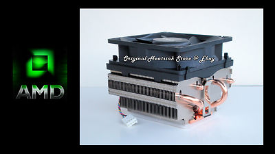 AMD Athlon 64 Heatsink Fan For X2 6000 6400 Dual Core Socket 939 AM2 AM2+  New
