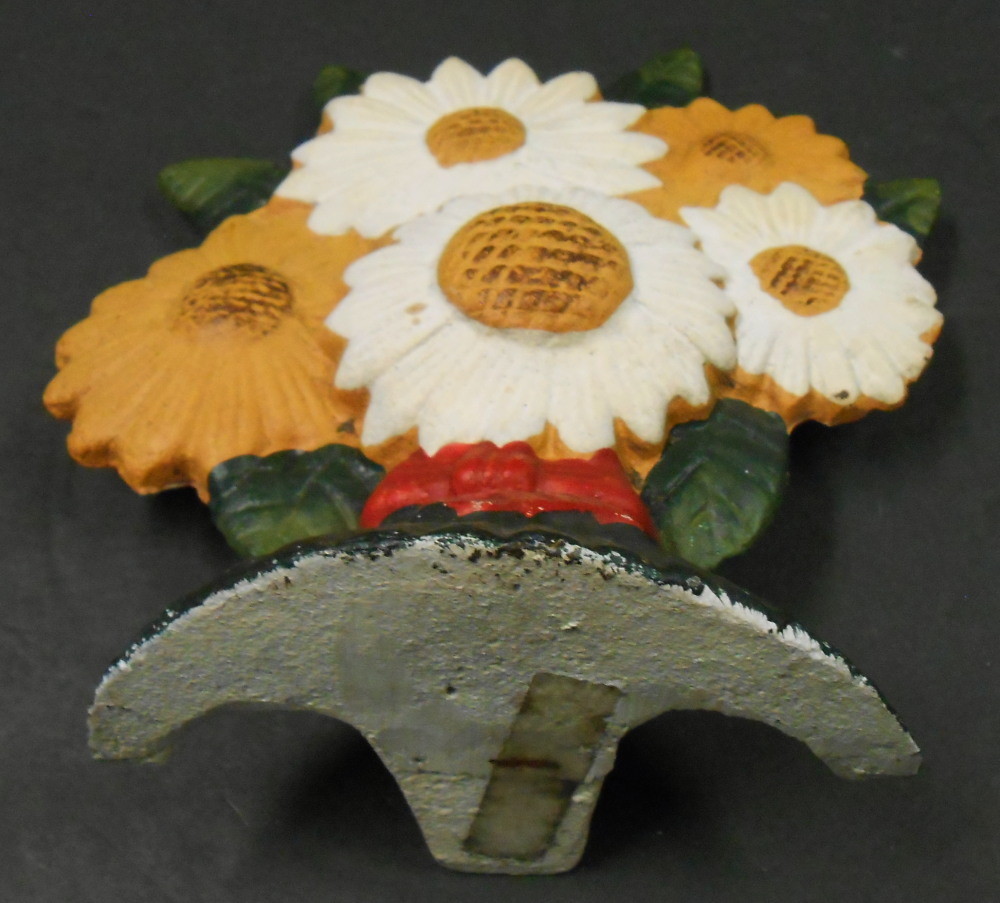 DOOR STOP SUN FLOWER  8 3/4