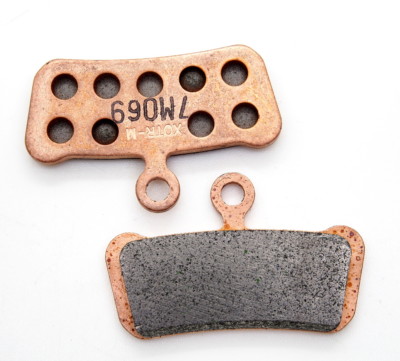 SRAM Guide/Trail Disc Brake Pads Sintered Compound Steel Backed w/o Spring & Pin
