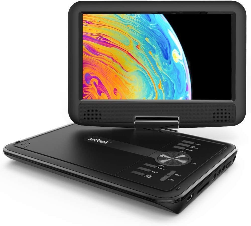 Hd Swivel Eye-protective Screen Rechargeable Av