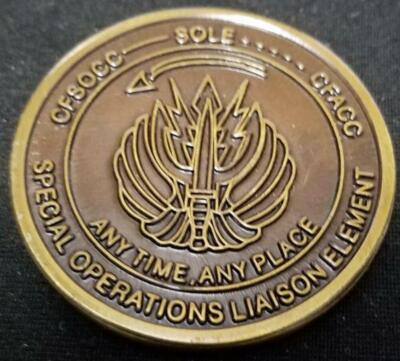 Rare SOCCENT CJSOLE-SOCCESpecial Operations Command Central Combined Joint Speci