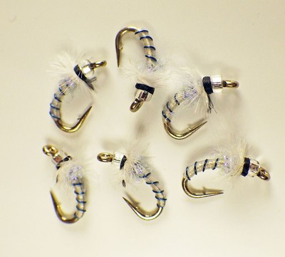 Blindside UV Miracle Gun Metal Soft Hackle Nymphs - Trout Fly Fishing Flies #18