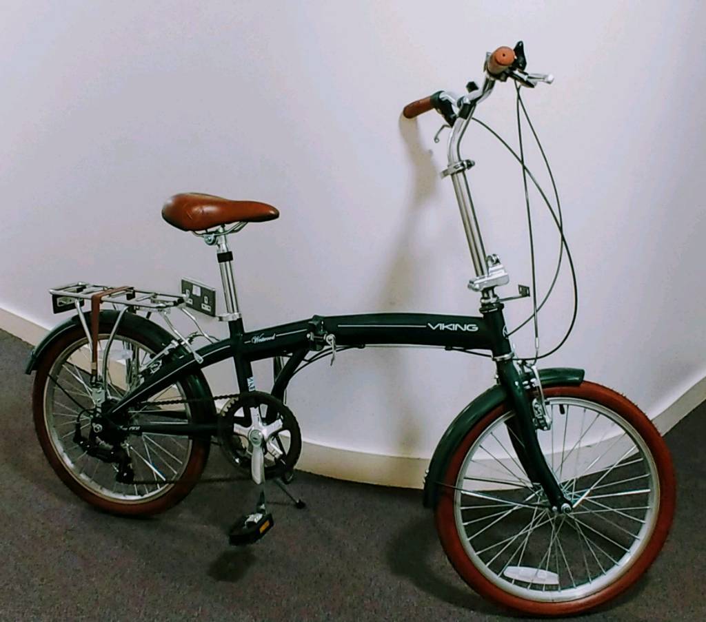 viking easy street folding bike