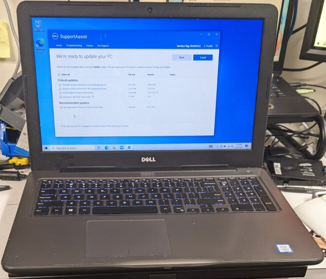 Dell Inspiron 15 5567 15.6 Dell Inspiron 15 5567 15.6