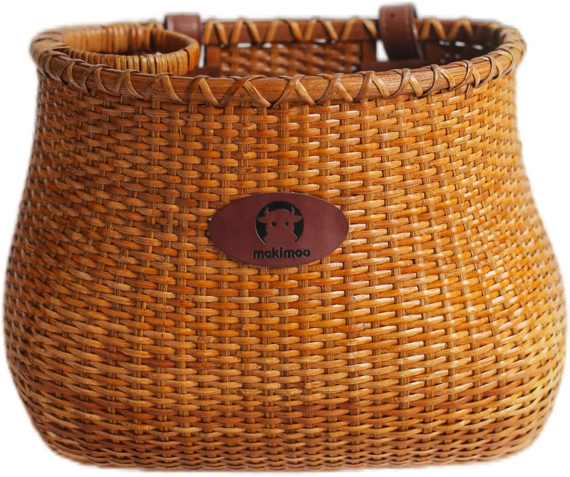 Bike Basket for Women'S Beach Cruiser or Scooter the Original Wicker Bicycle Bas