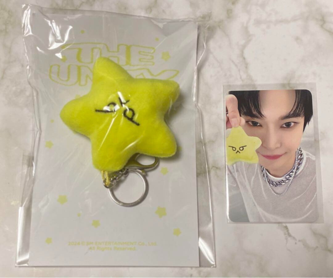 NCT127 Doyoung The UNITY STARFISH DOLL KEYRING Hitode
