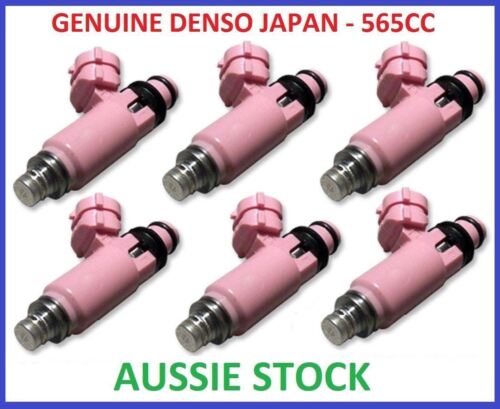 6 x 550cc 565cc Fuel Injectors for Subaru Denso Liberty Outback EZ30R 6 x 550cc 565cc Fuel Injectors for Subaru Denso Liberty Outback EZ30R