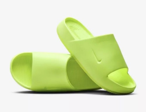 ◆Nike◆ calm mens slides FD4116-003 Calm Slide 'Black Gum' - Nike - FD4116 003 - black/gum