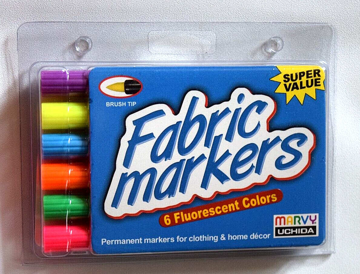 TULIP 3 Boxes of Two Minute TIE DYE KITS + FABRIC MARKERS Craft Projects  NEW