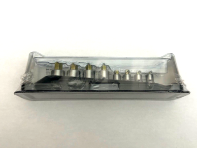 Snap-on Tools NEW 208EFTAMXSY 8pc Metric 3-10mm Hex Bit Stubby 