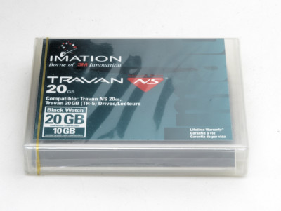 Imation 20GB/10GB TR-5 Travan NS Data Tape Cartridge 12115 NS20 TR5