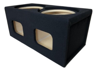 Sealed Sub Box Enclosure for 2 12'' Rockford Fosgate T0 T0D412 Subs ~ PLEXIGLASS 