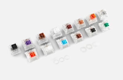 Glorious MX Switch Tester / Sample Pack for Mechanical Keyboards Includes: 14 Ga