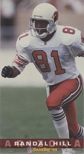 1994 Fleer GameDay Randal Hill #6
