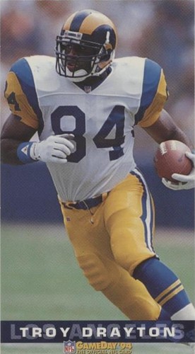 1994 Fleer GameDay Troy Drayton #217