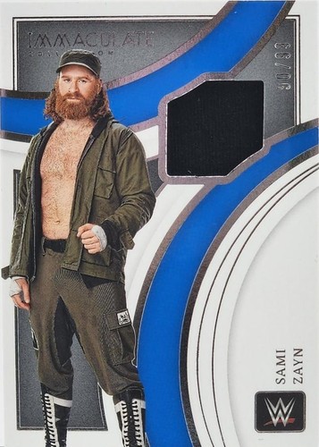 2022 Panini Immaculate Collection WWE - Sami Zayn #SS-24