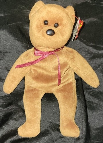 Ty Beanie Babies - TEDDY the Brown Bear Style 4050 Vintage
