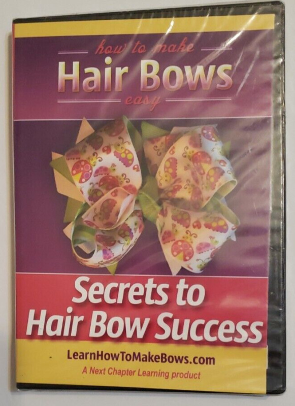 How to Make Hair Bows Easy (DVD) Secrets to Hair