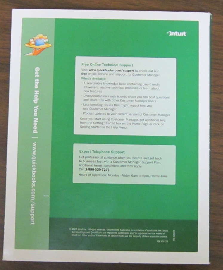 Intuit QuickBooks Customer Manager 2.0 for Windows