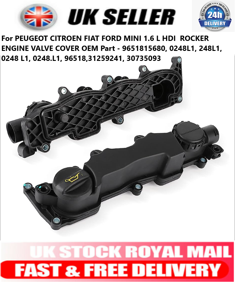 Pour Peugeot Citroen Fiat Ford Mini 1.6 L. HDI Culbuteur Moteur Cache Stocks