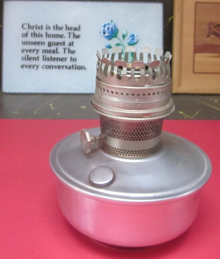 Lamp Burner No. 23 W/ Wick -aluminum Base
