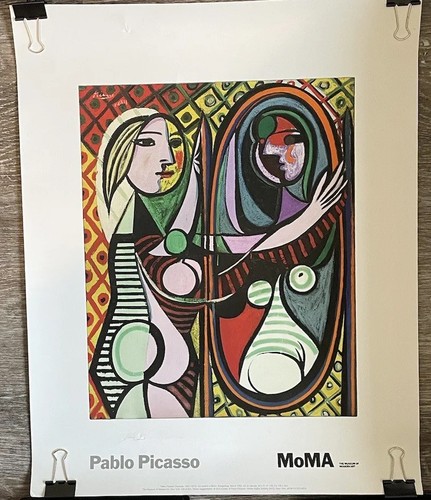 PABLO PICASSO/GIRL BEFORE A MIRROR★MOMA Pablo Picasso. Girl before a Mirror. Paris, March 14, 1932
