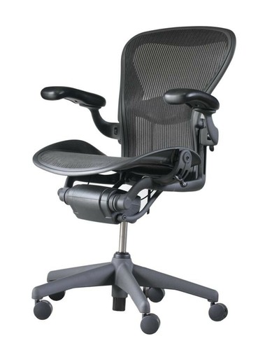 Herman Miller Aeron Chair Fully Loaded Size B w/ Lumbar Support