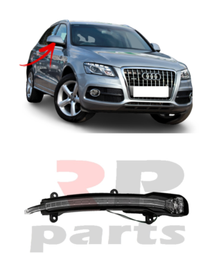PER AUDI Q5 08-16 NUOVO INDICATORE RIPETITORE SPECCHIETTO RETROVISORE LED DES...